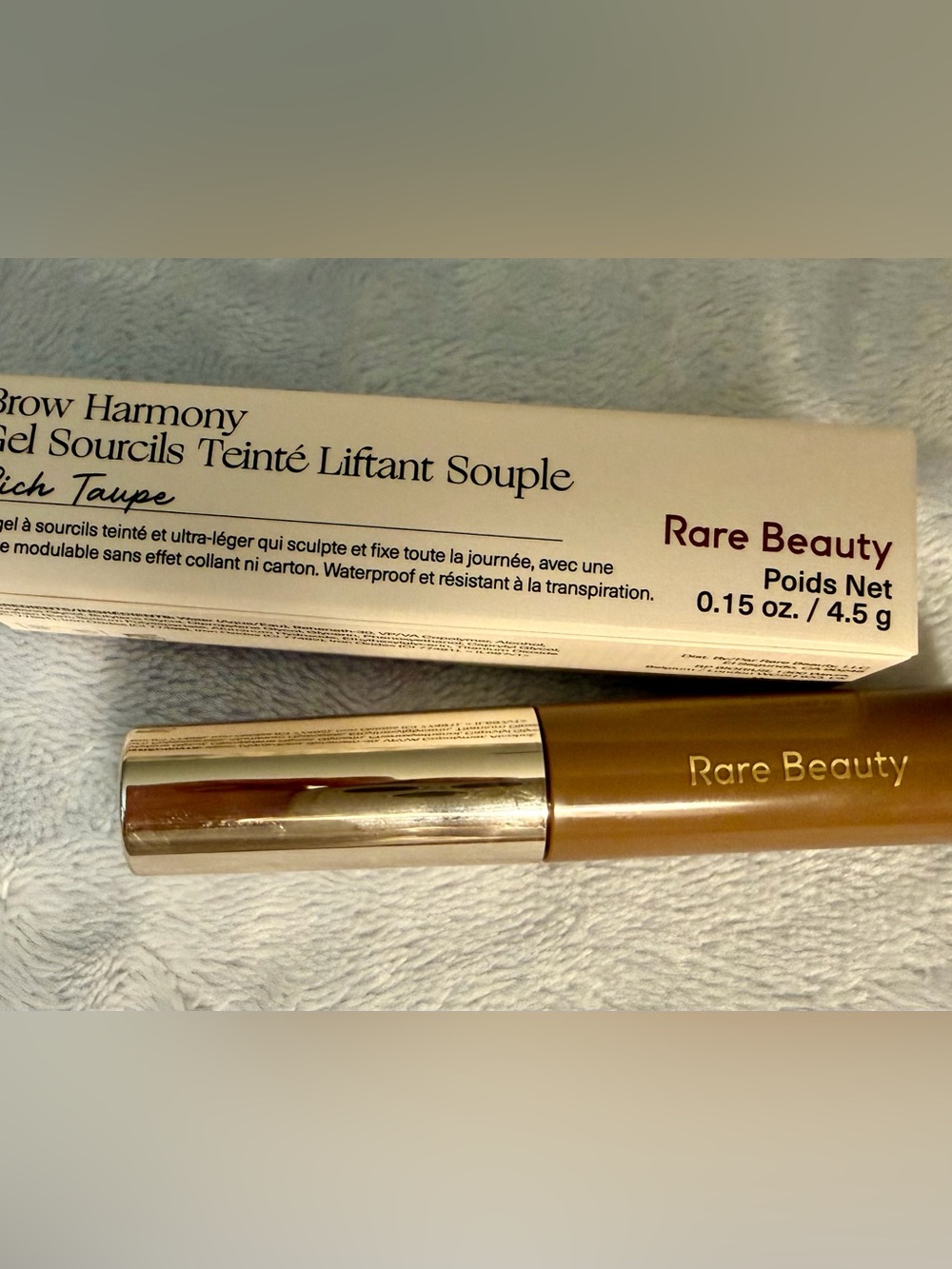 Rare beauty brow gel in color, rich taupe. NIB